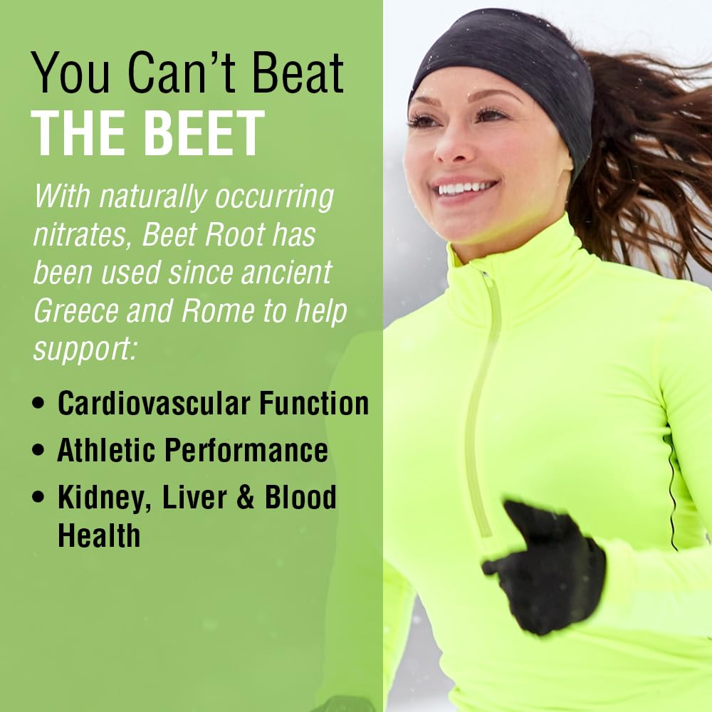 SOLARAY Beet Root 605mg Capsule, 100 VegCaps