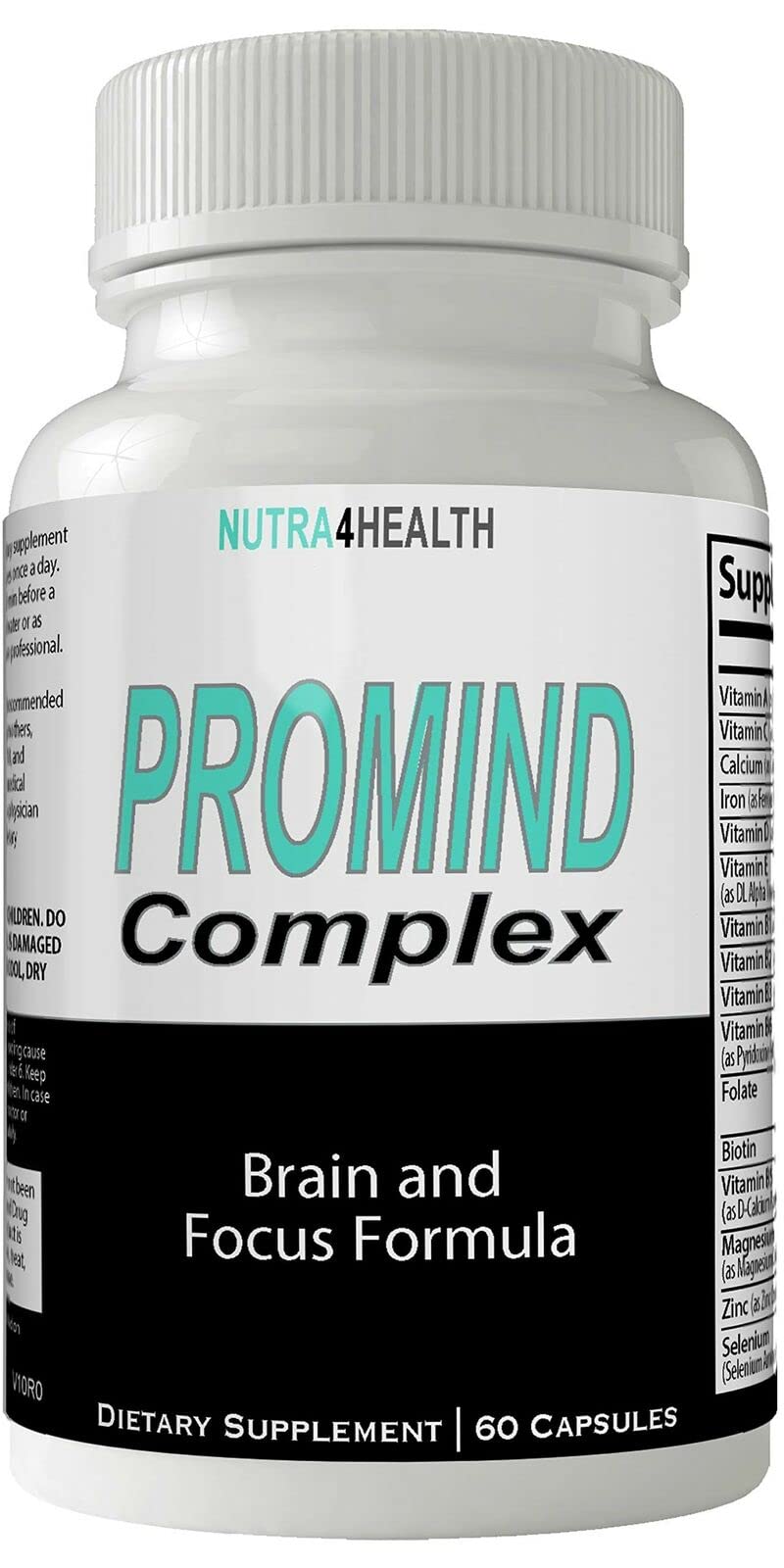 Nutra4health Pro Mind Complex Mind Tech Nootropic Capsule, 60 Capsules