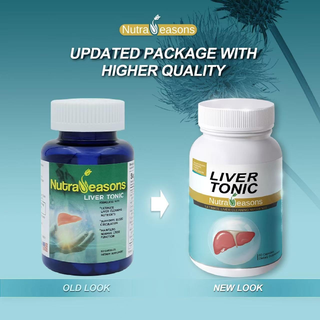 Nutra Seasons Liver Tonic Capsules, 60