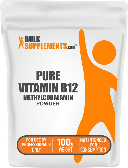 BulkSupplements Vitamin B12 Methylcobalamin Powder, 3.5 oz