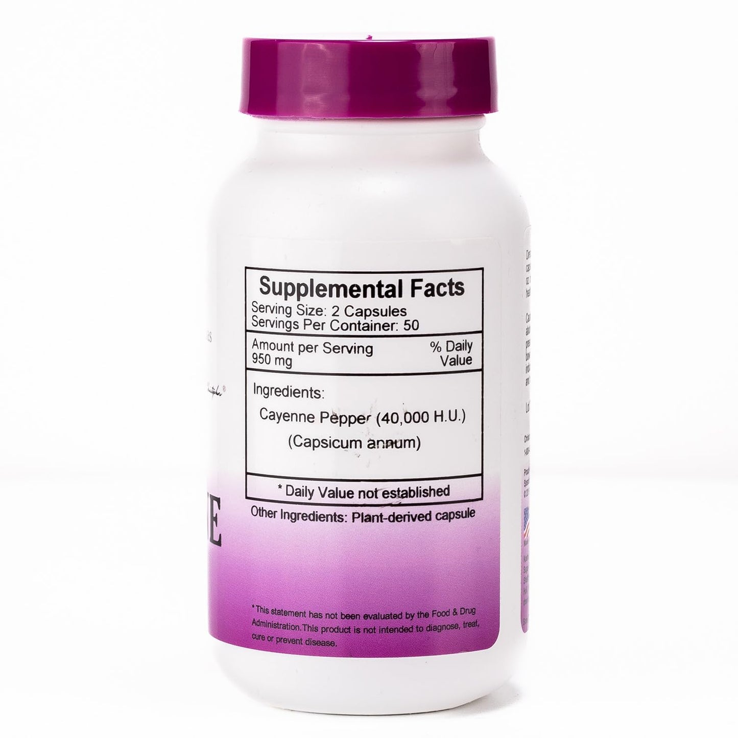 Christopher's Original Formulas Cayenne Capsules, 100 Capsules