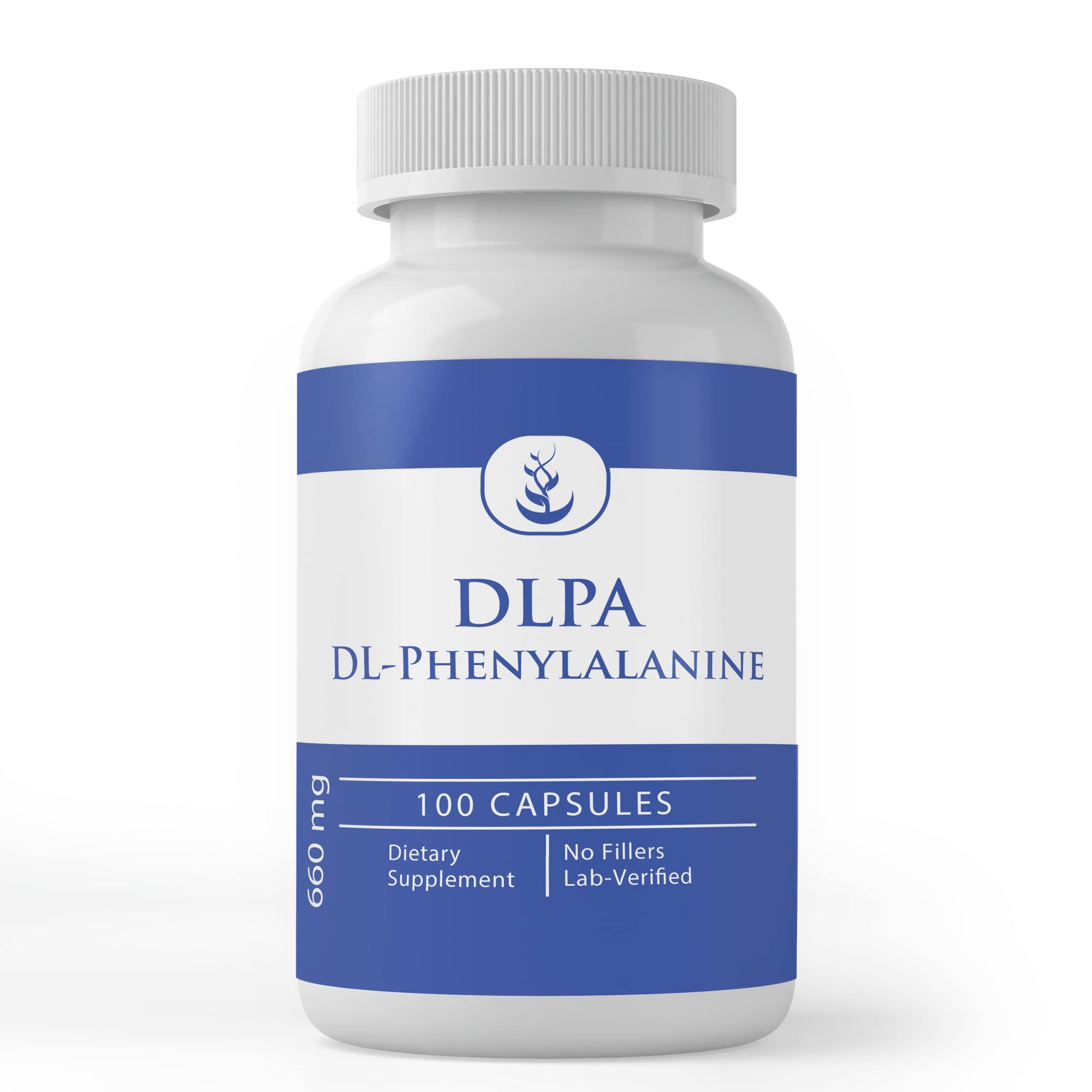 PURE ORIGINAL INGREDIENTS DLPA DL-Phenylalanine Capsules, 100 Capsules