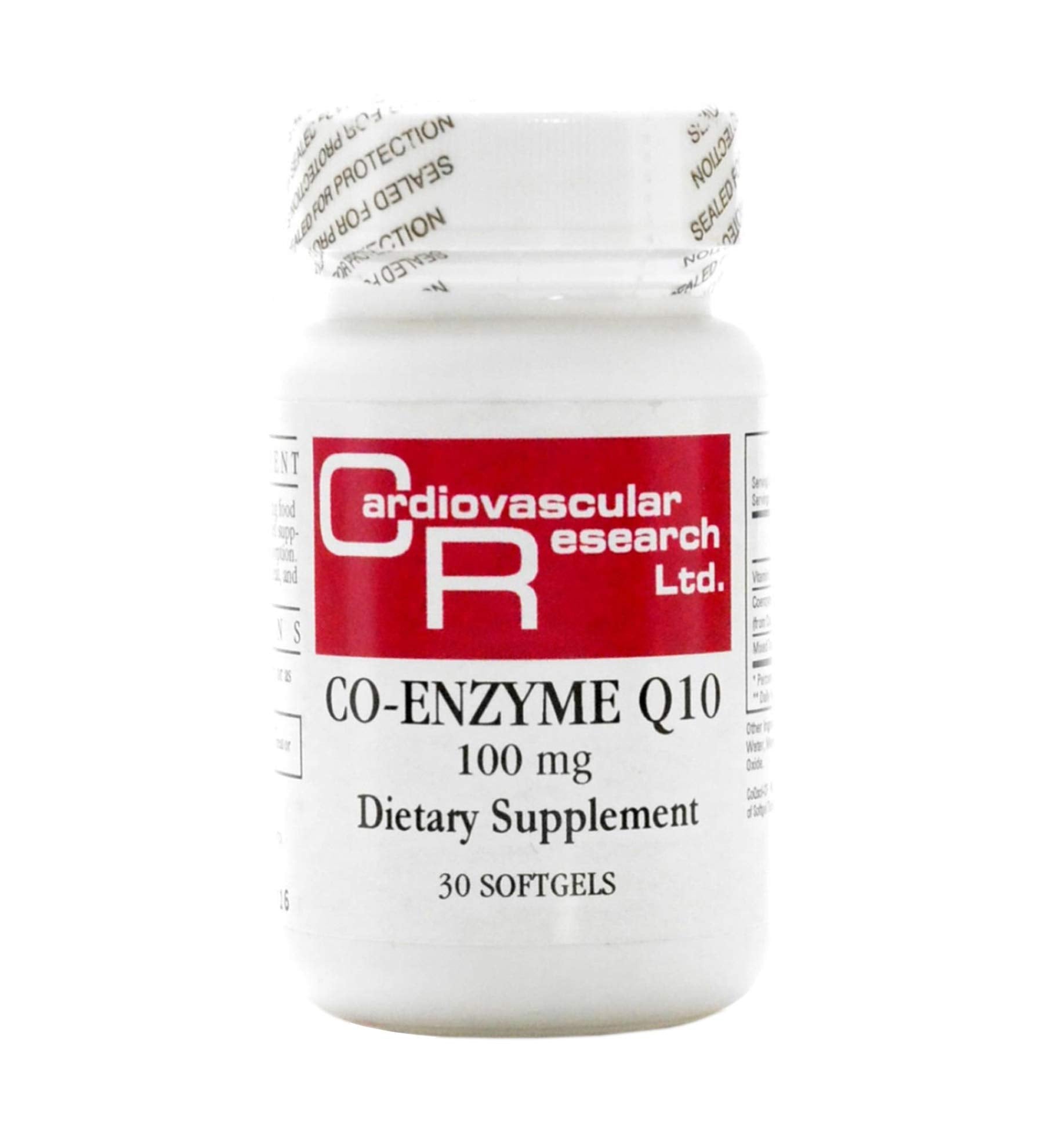Cardiovascular Research Coenzyme Q10 100 mg Softgel, 200 Count