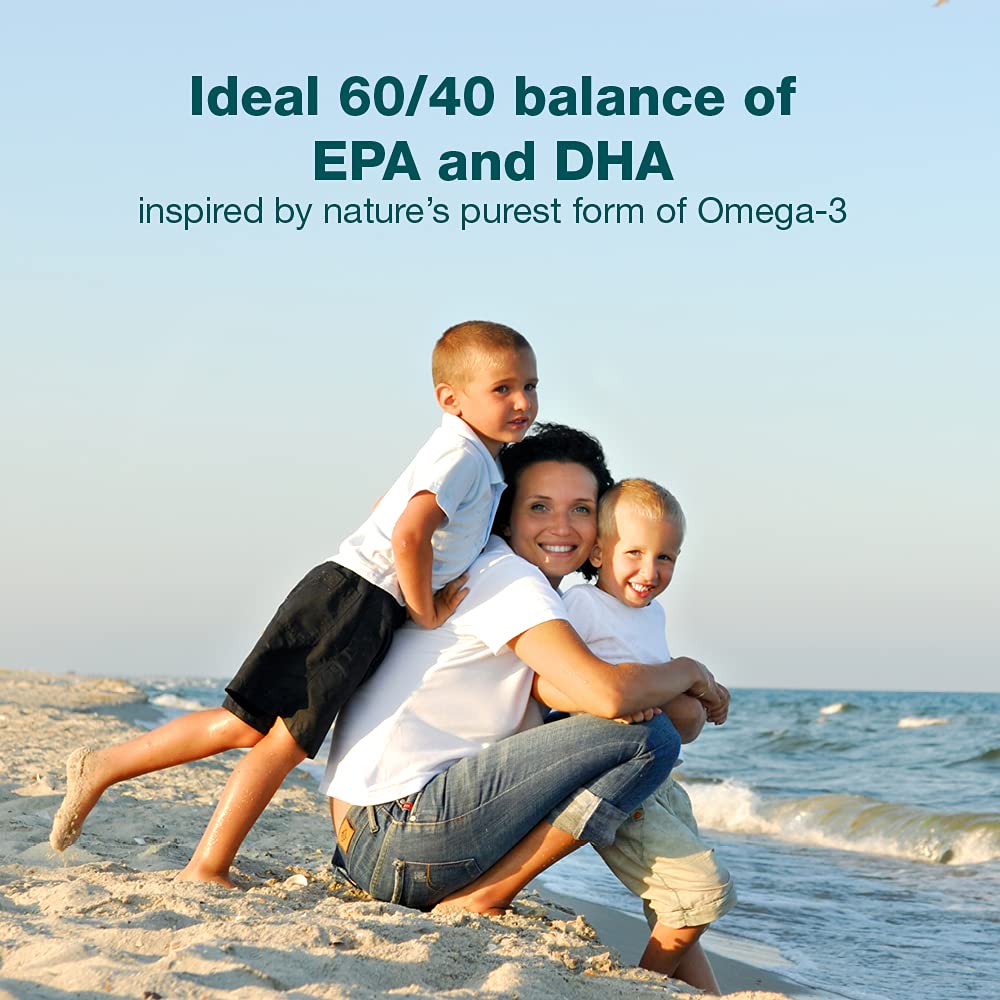 Therabotanics Perfect Omega Fish Oil Supplement EPA & DHA - High Absorption, Concentrated Omega 3 for Heart, Brain, Eye, & Metabolic Health - Alaskan Fish Oil Softgels, 60 Count
