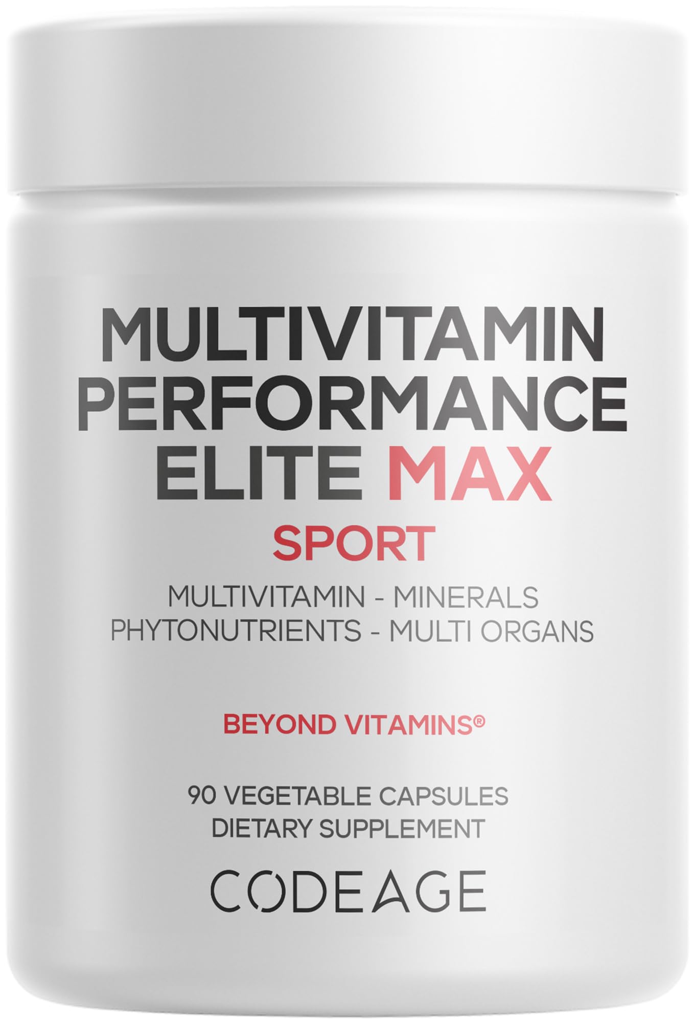 Codeage Multivitamin Performance Elite Max 90 Capsules