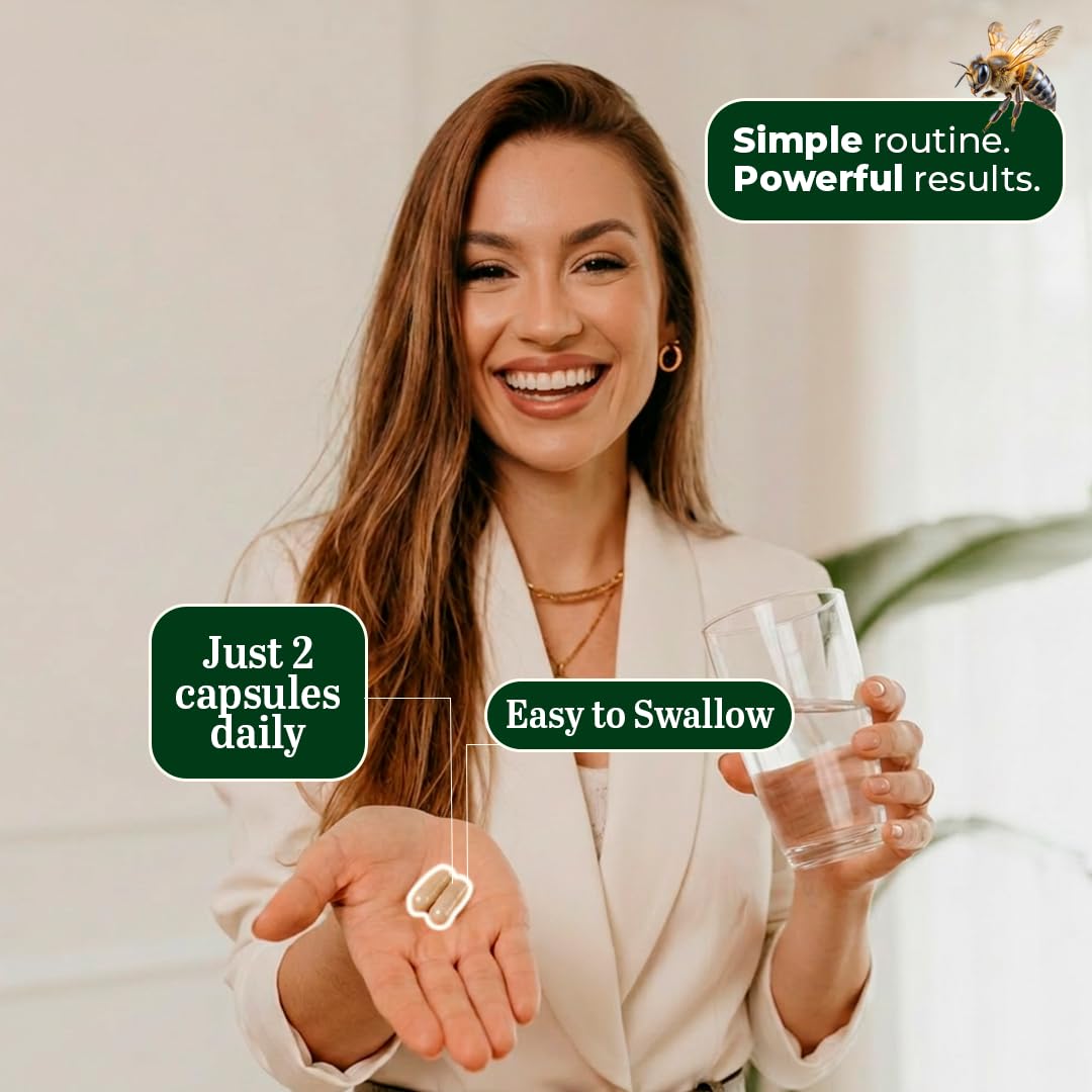 Beelife Green Propolis Capsules 120 Count