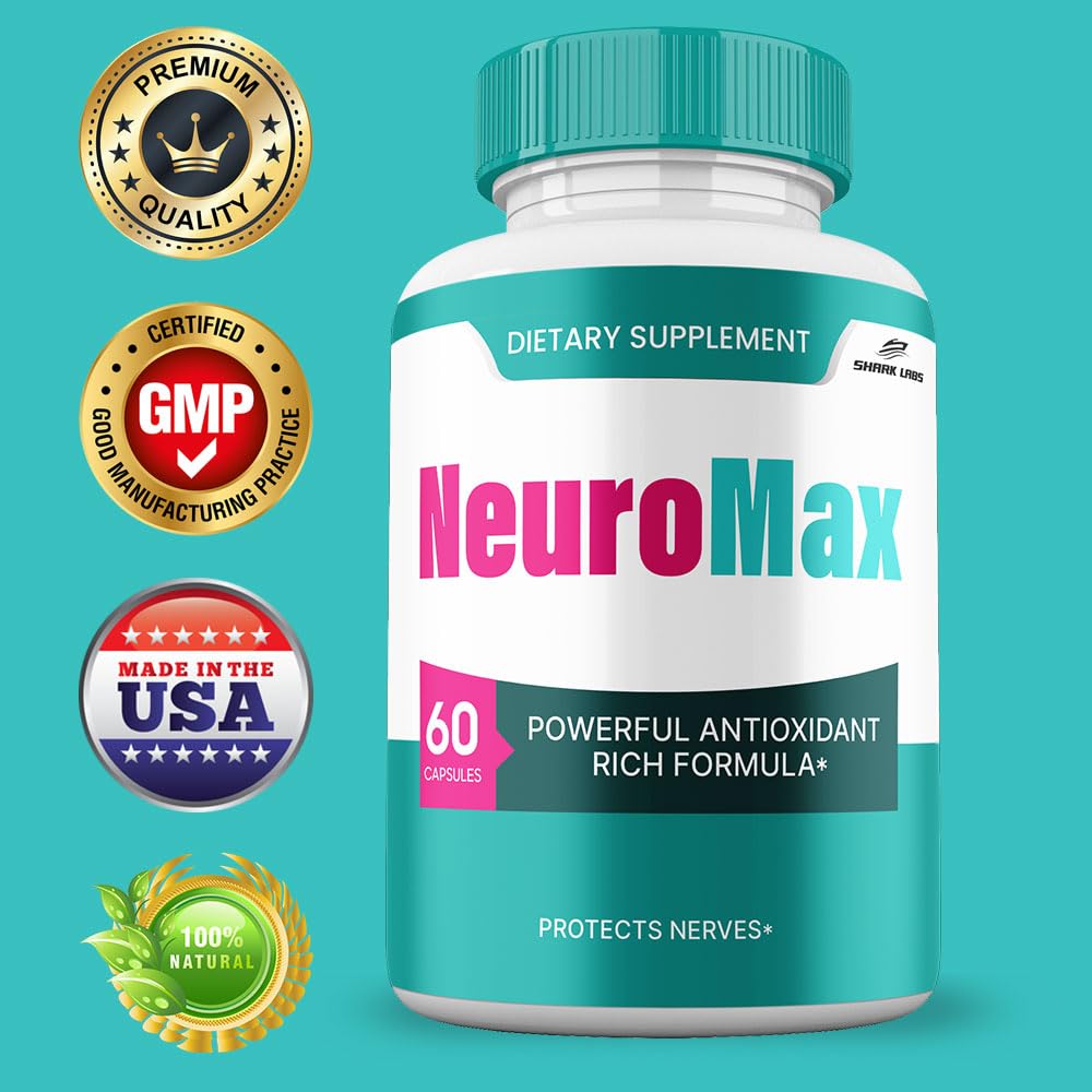 Shark Labs NeuroMax Capsules, 60 Count