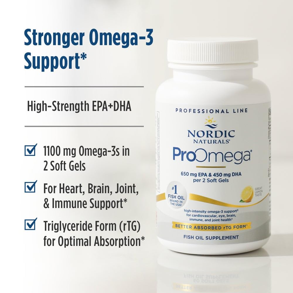 Nordic Naturals ProOmega Softgels 60