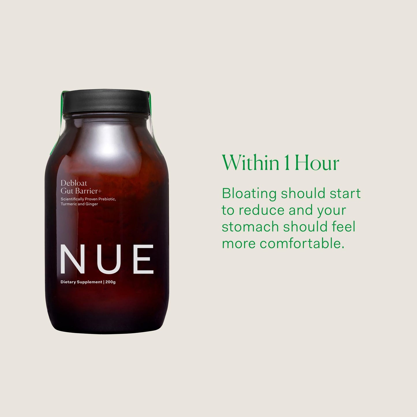 The Nue Co Debloat Gut Barrier+ Powder 17.67 Ounces