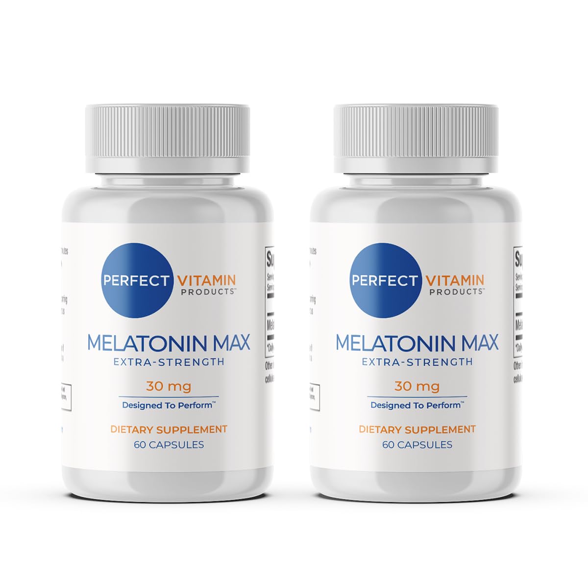 Perfect Vitamin Products Melatonin MAX 30mg Capsule, 120 Capsules