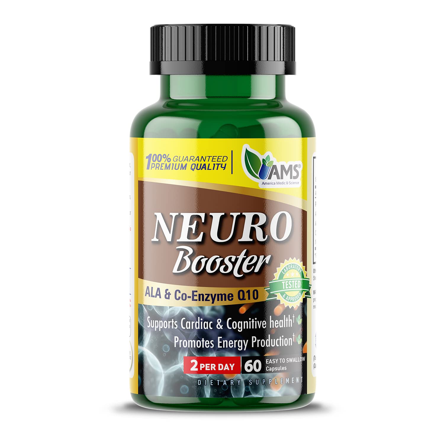 America Medic & Science Neuro Booster Capsules, 60 Count