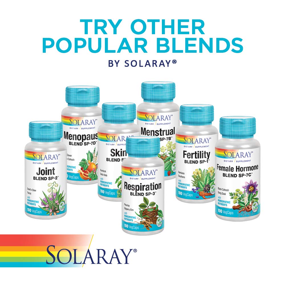 SOLARAY Kidney Blend SP-6 Capsules, 300 Count