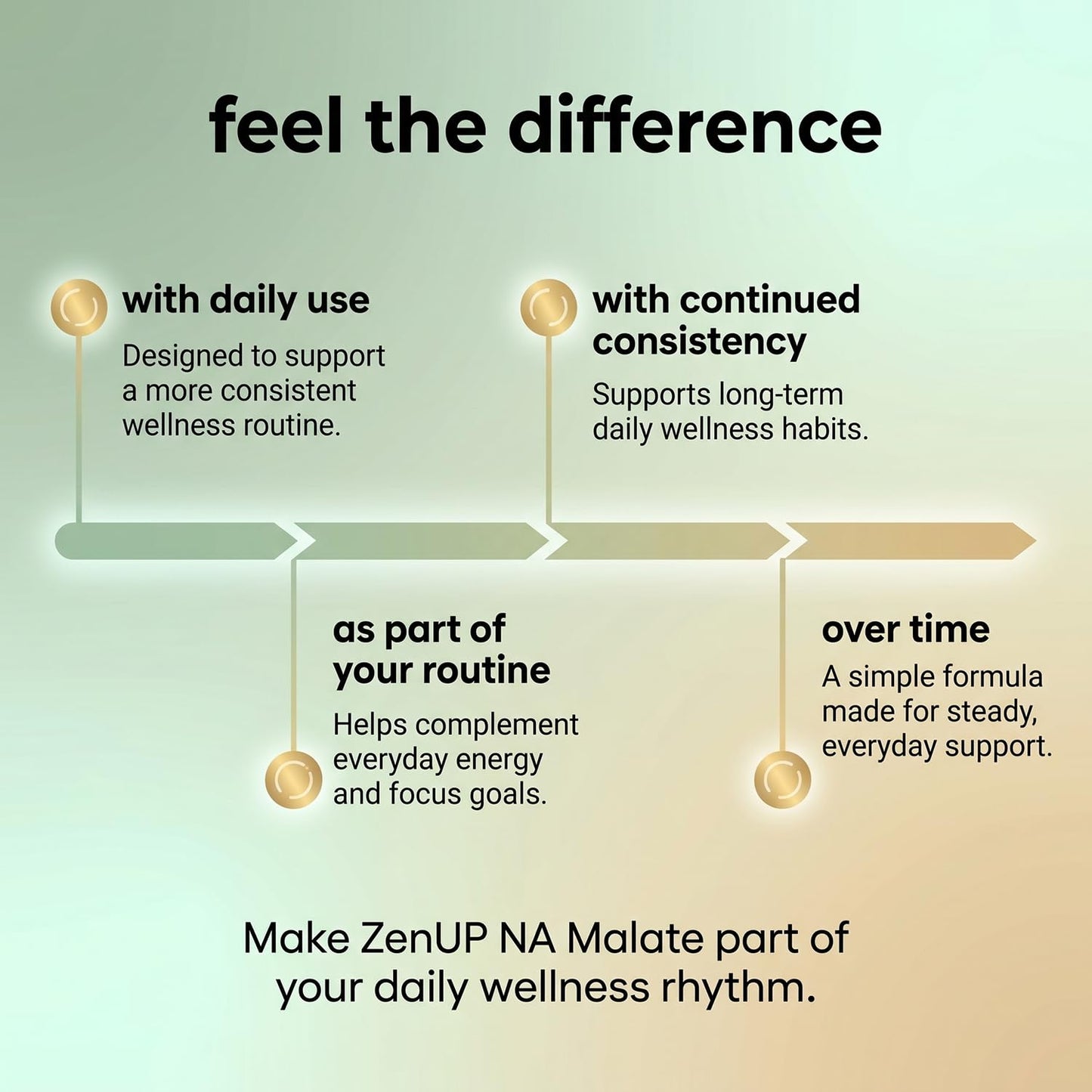 ZenUP NAD+ Nicotinamide Riboside Malate with CoQ10, Trans-Resveratrol & Quercetin Capsules, 120 Capsules