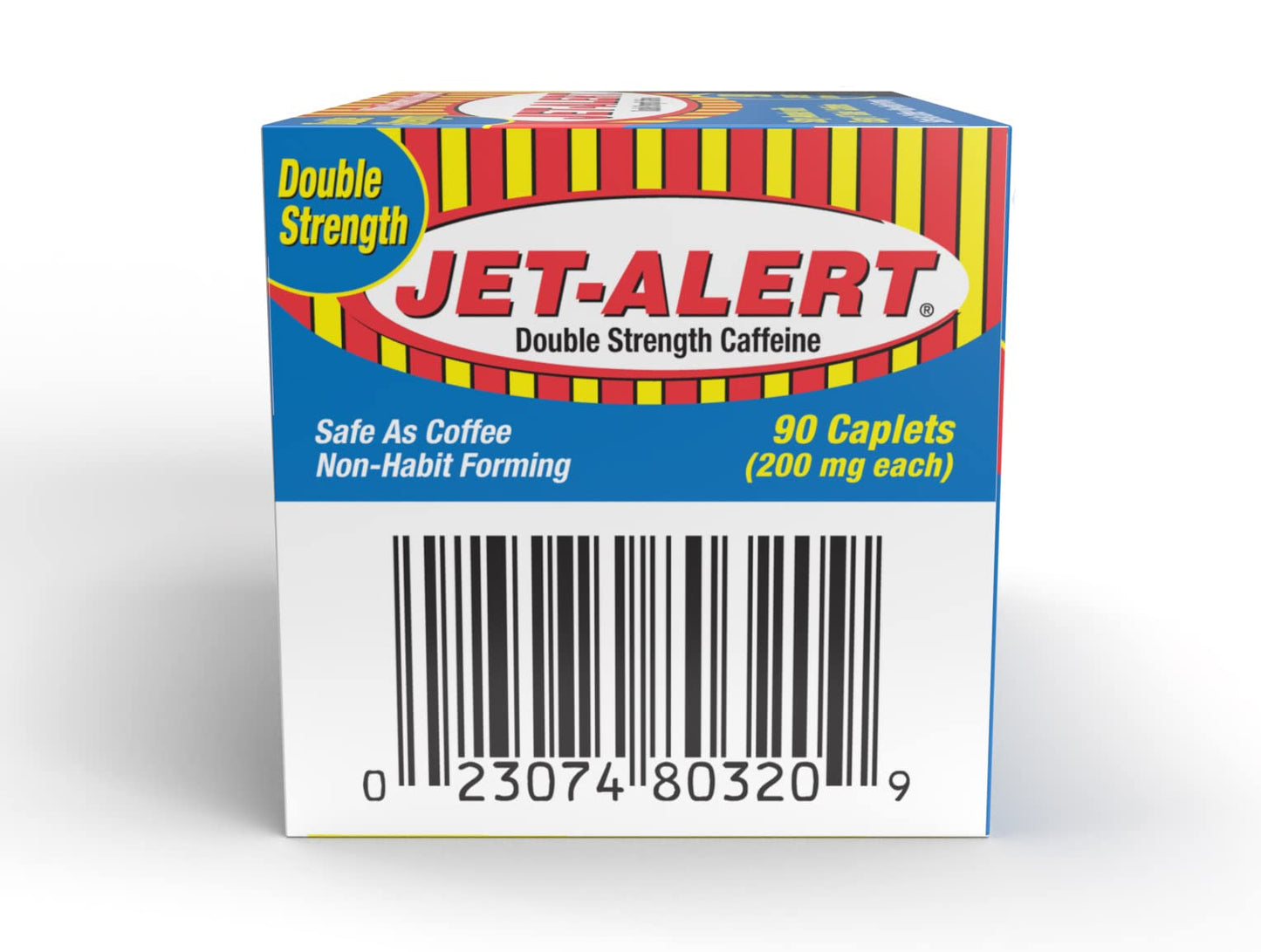 Jet-Alert Caffeine Tablets 200 mg, 90 Count