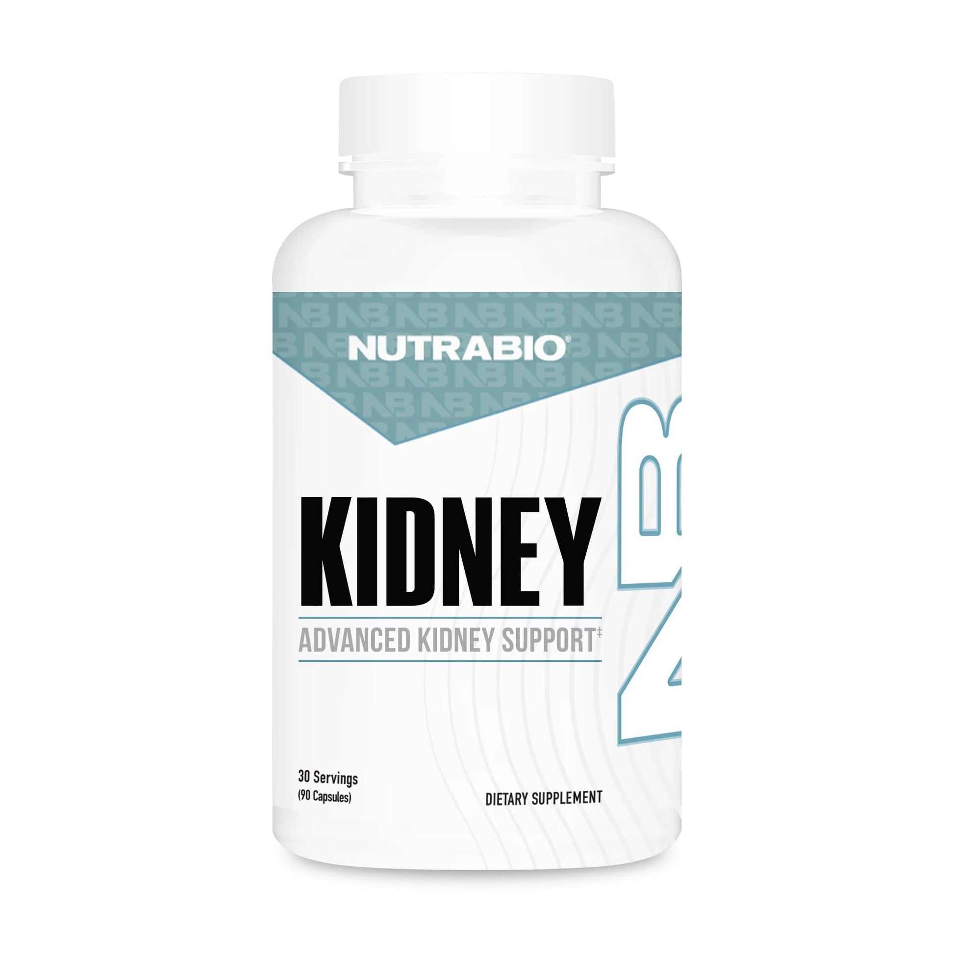 NutraBio Advanced Kidney Support Supplement Capsules, 90 Count