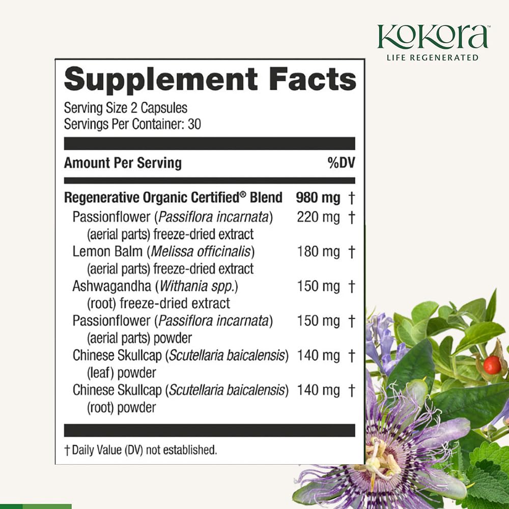 kokora Regenerative Sleep, 60 Capsules