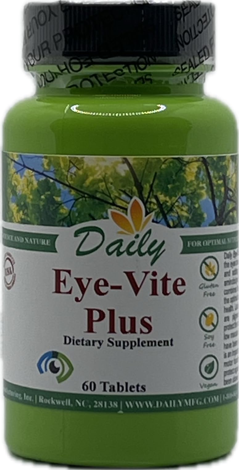 Daily Manufacturing Eye-Vite Plus Tablets, 60 Tablets
