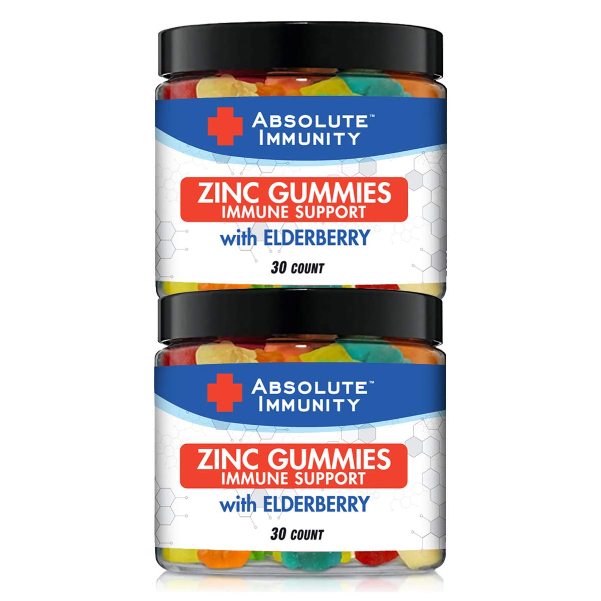 Absolute Nutrition Absolute Immunity Zinc and Elderberry Gummies, 30 Gummies