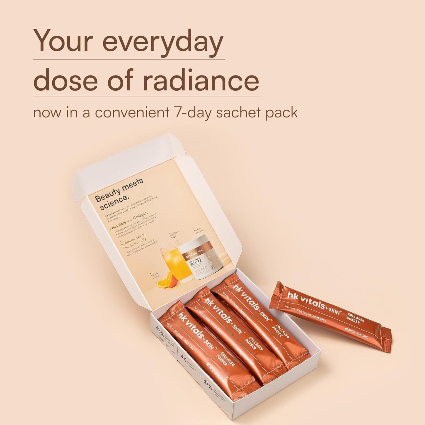 Generic Skin Radiance Marine Collagen Supplement Powder 1 Count