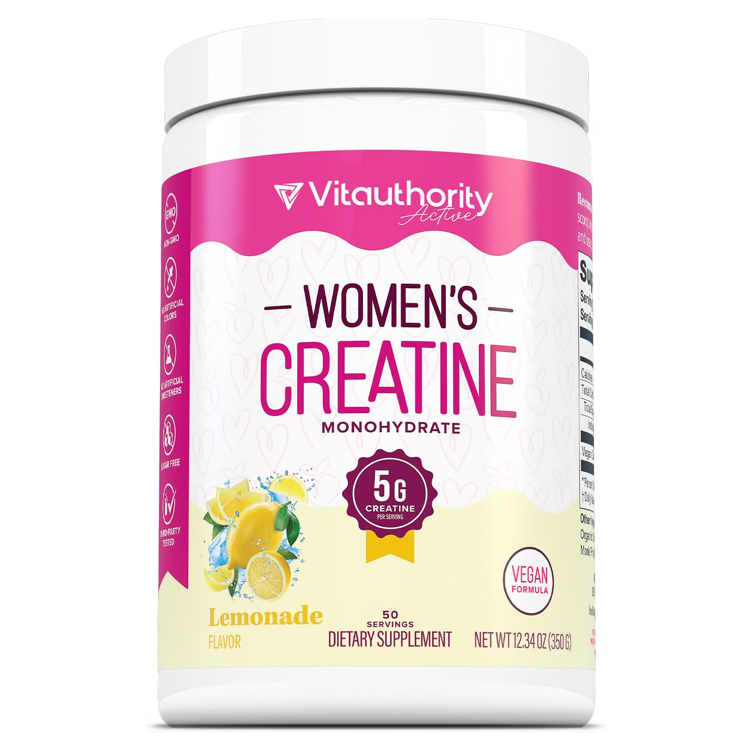 Vitauthority Micronized Creatine Monohydrate Powder 12.3 oz