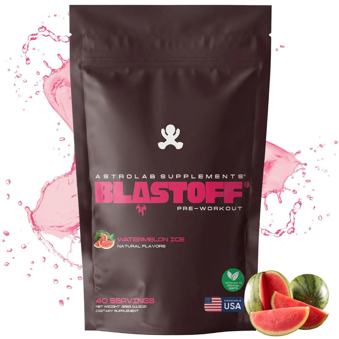 AstroLab Supplements BLASTOFF Clean Pre-Workout Powder 11.5 oz