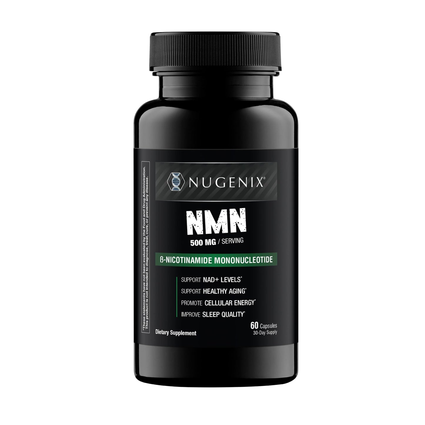 Nugenix NMN Supplement 500mg, NAD Supplement Capsule, 60 Count