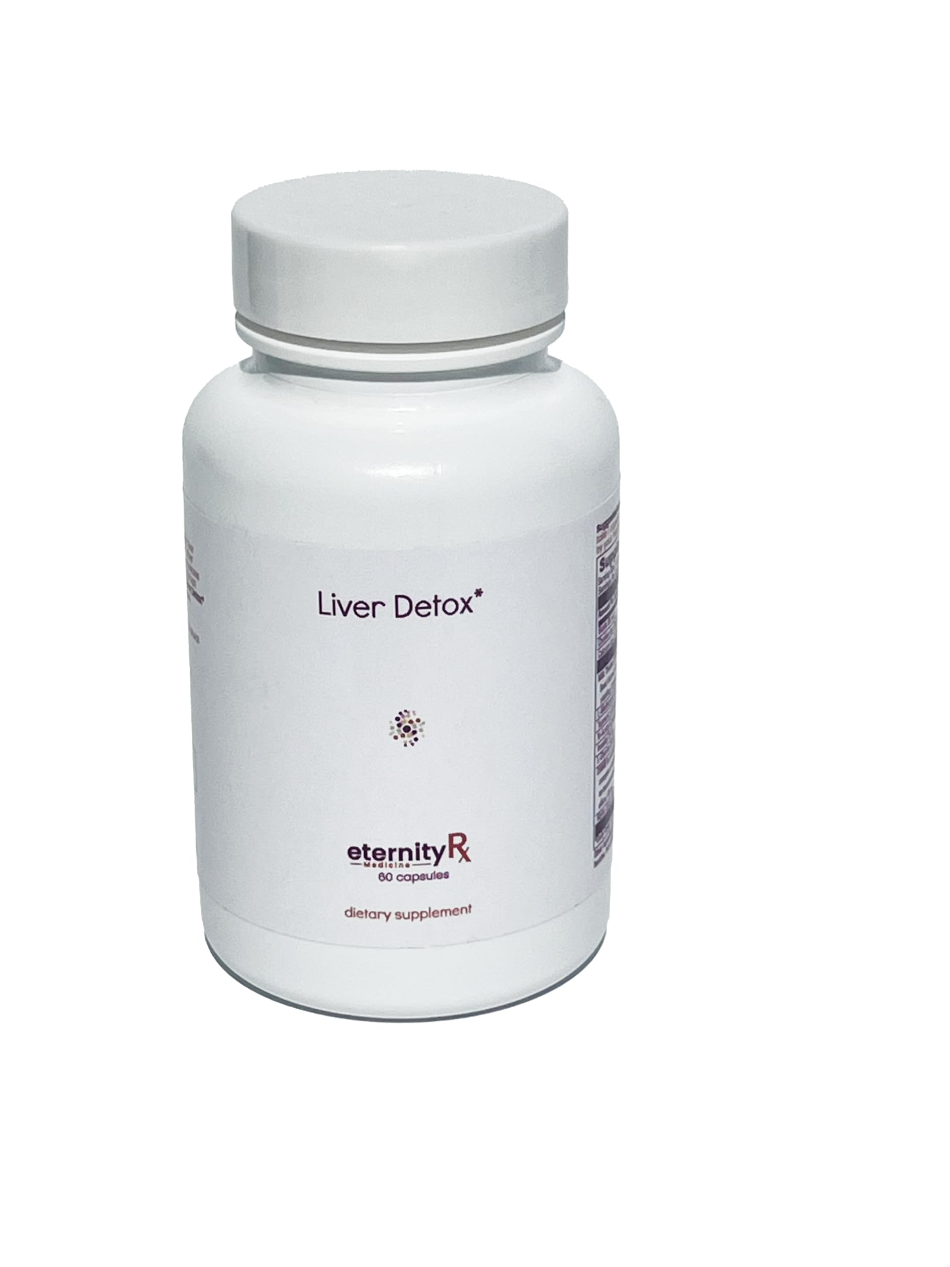Eternity Medicine Rx Liver Detox with DIM, Milk Thistle, NAC, Turmeric, Choline & Amino Acids – 60 Capsules