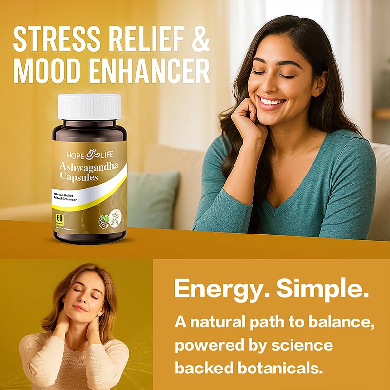 HOPE LIFE Herbal Mood & Sleep Support Capsule 1 Count