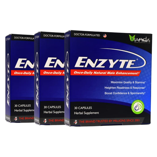 Enzyte MRC Natural Male Vitality Support Capsules, 90 Count
