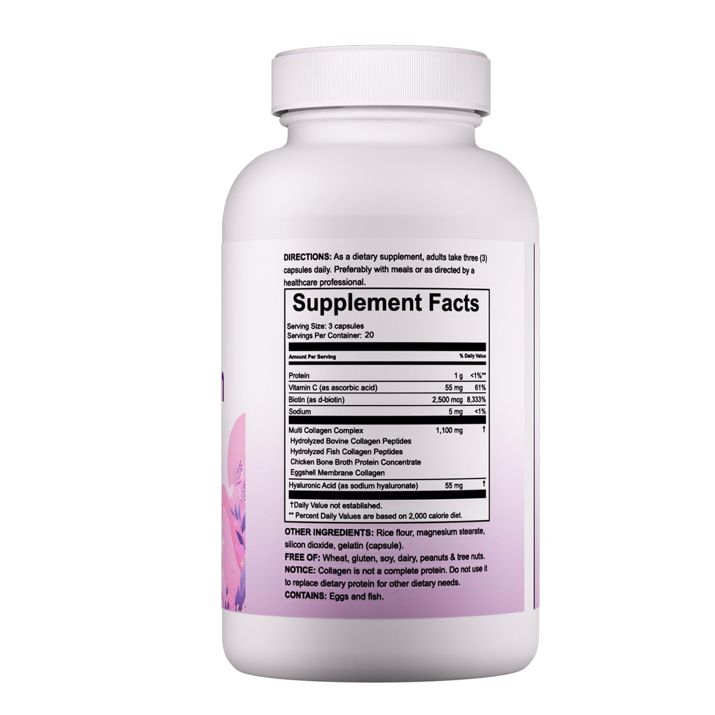 Generic VYHTHY Multi-Collagen Capsules, 60 Count
