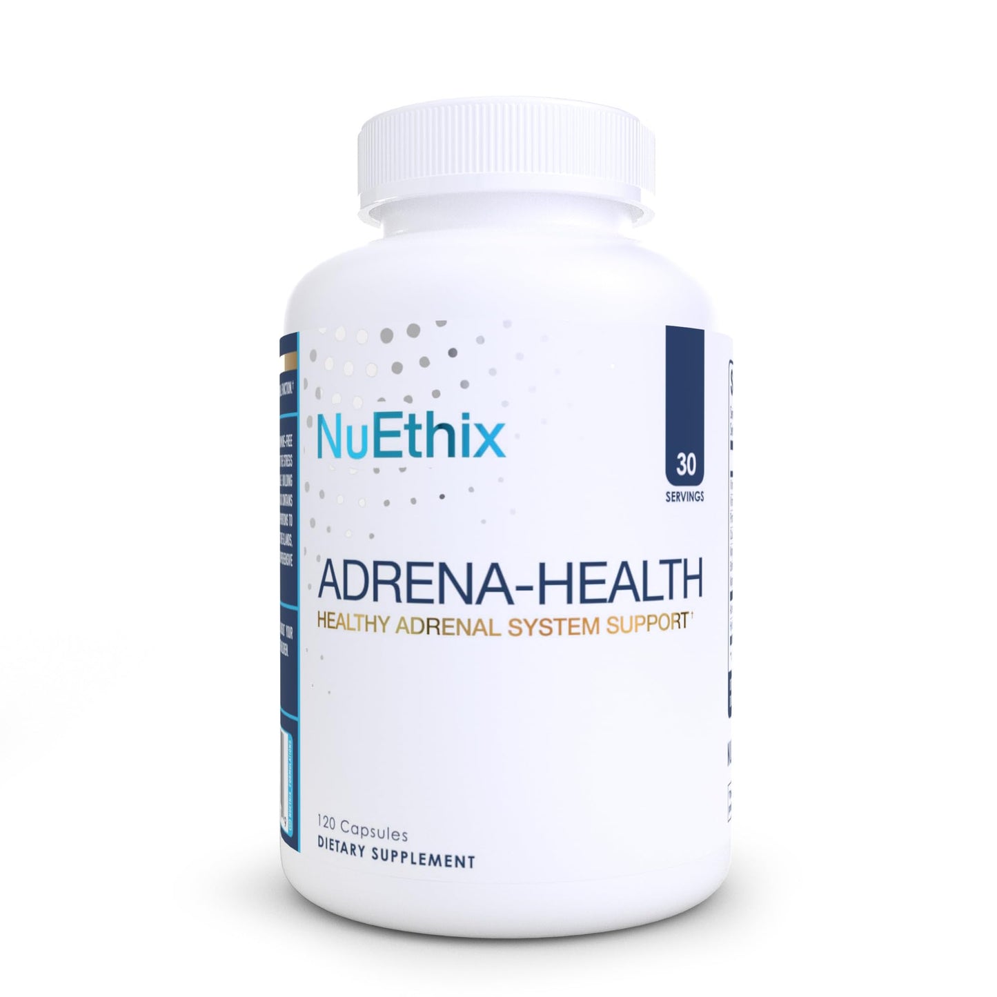 NuEthix Formulations Adrena-Health Adrenal Support Dietary Supplement Capsules, 120