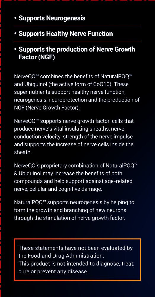 Extreme V, Inc NerveQQ Ultra Advanced Formula Neuropathy Support Softgels 30