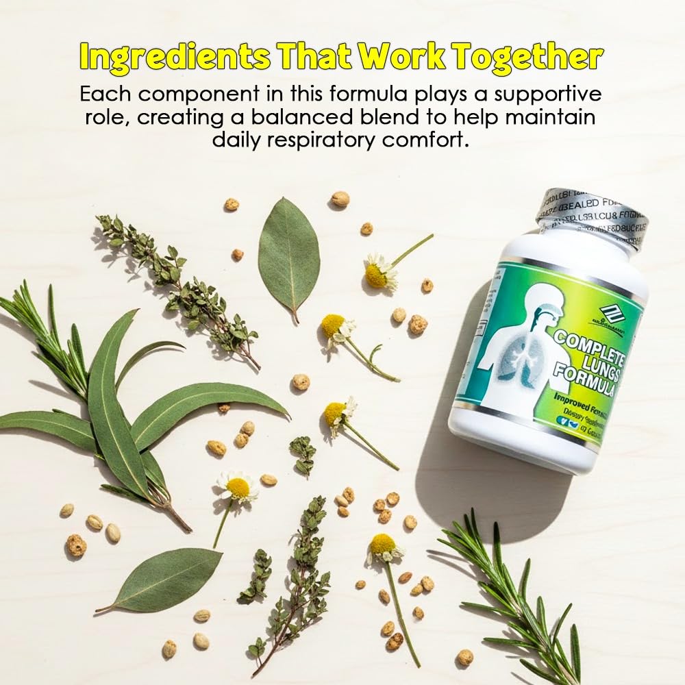 Nu-Health Complete Lungs Formula Capsule 60 Count