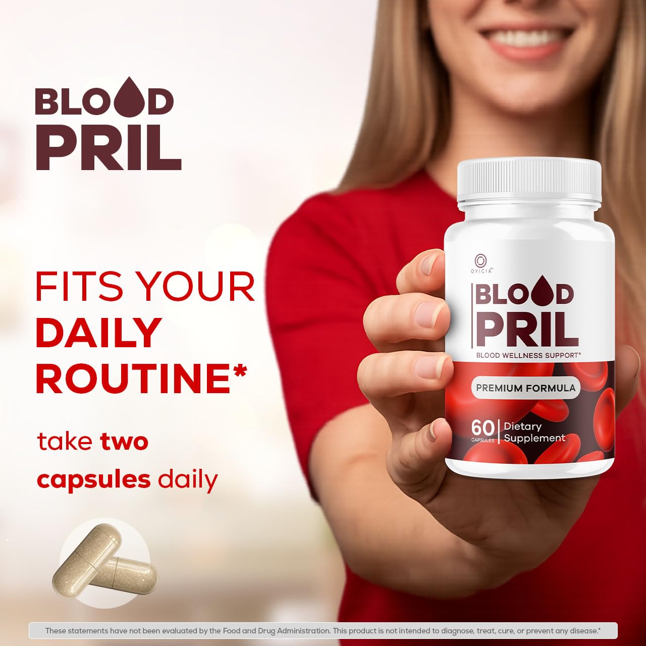 OVICIA Blood Pril Capsules 120 Capsules