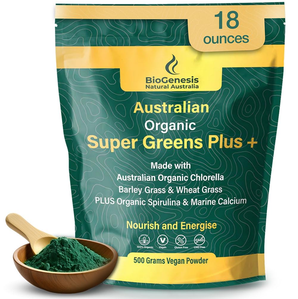 Biogenesis SuperGreens Plus Powder 17.6 Ounce