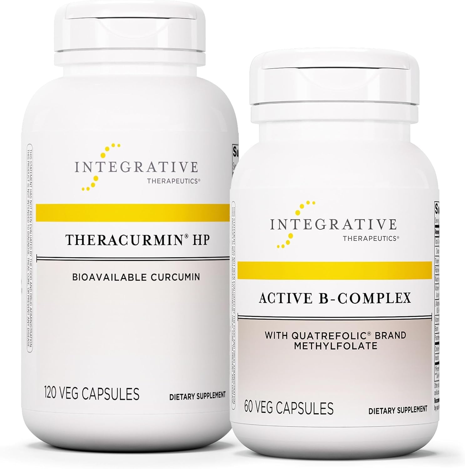 Integrative Therapeutics Active B-Complex & Theracurmin HP Bundle, 180 Capsules