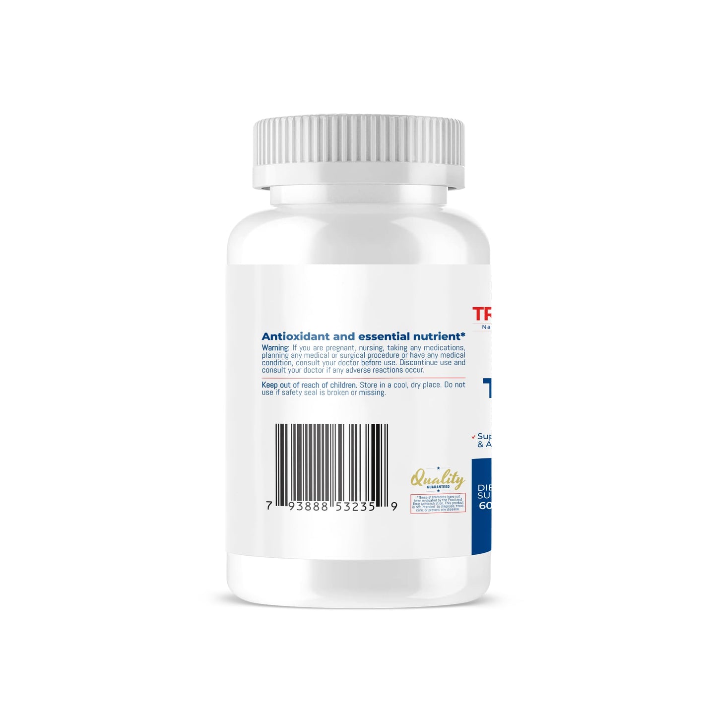 TRIOMEDICA Trio-E 400 IU Vitamin E dl-Alpha Softgels, 60 Count