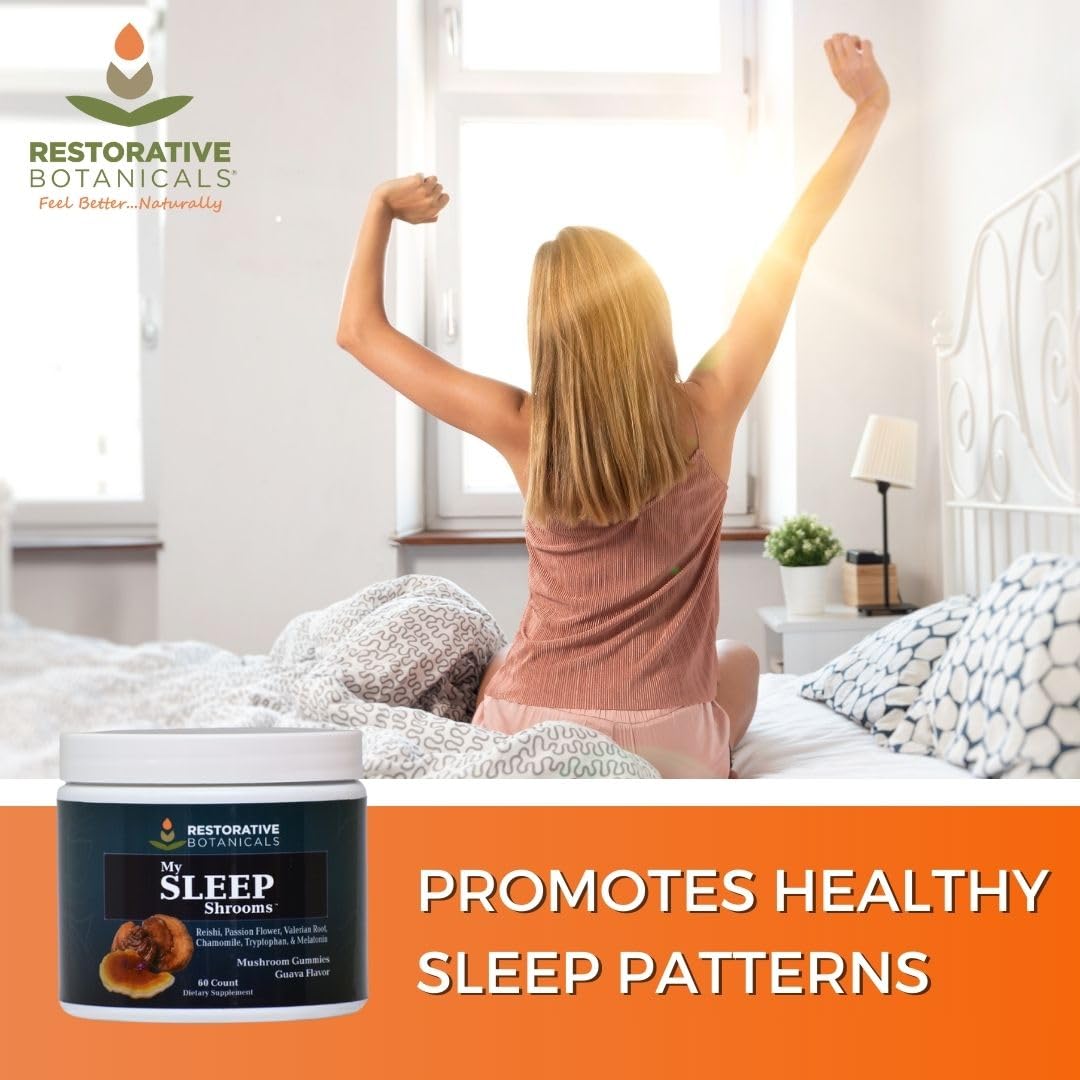 Restorative Botanicals My Sleep Shrooms Gummy, 60 Count