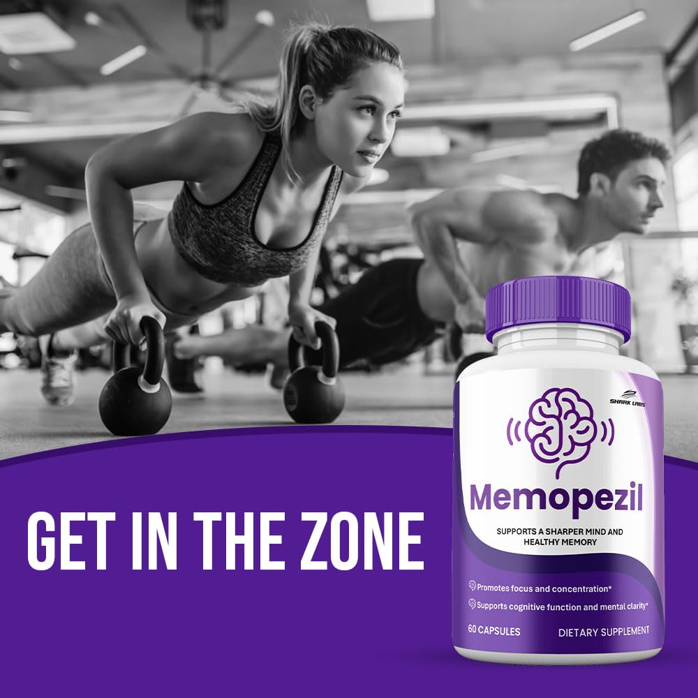 Shark Labs Memopezil Capsules 60 Count
