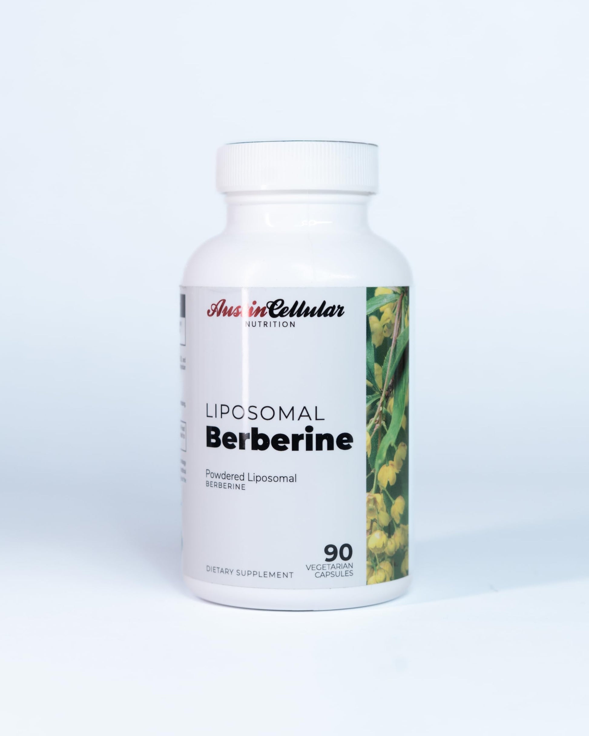 Austin Cellular Nutrition Premium Liposomal Berberine HCL 500mg - 90 Capsules