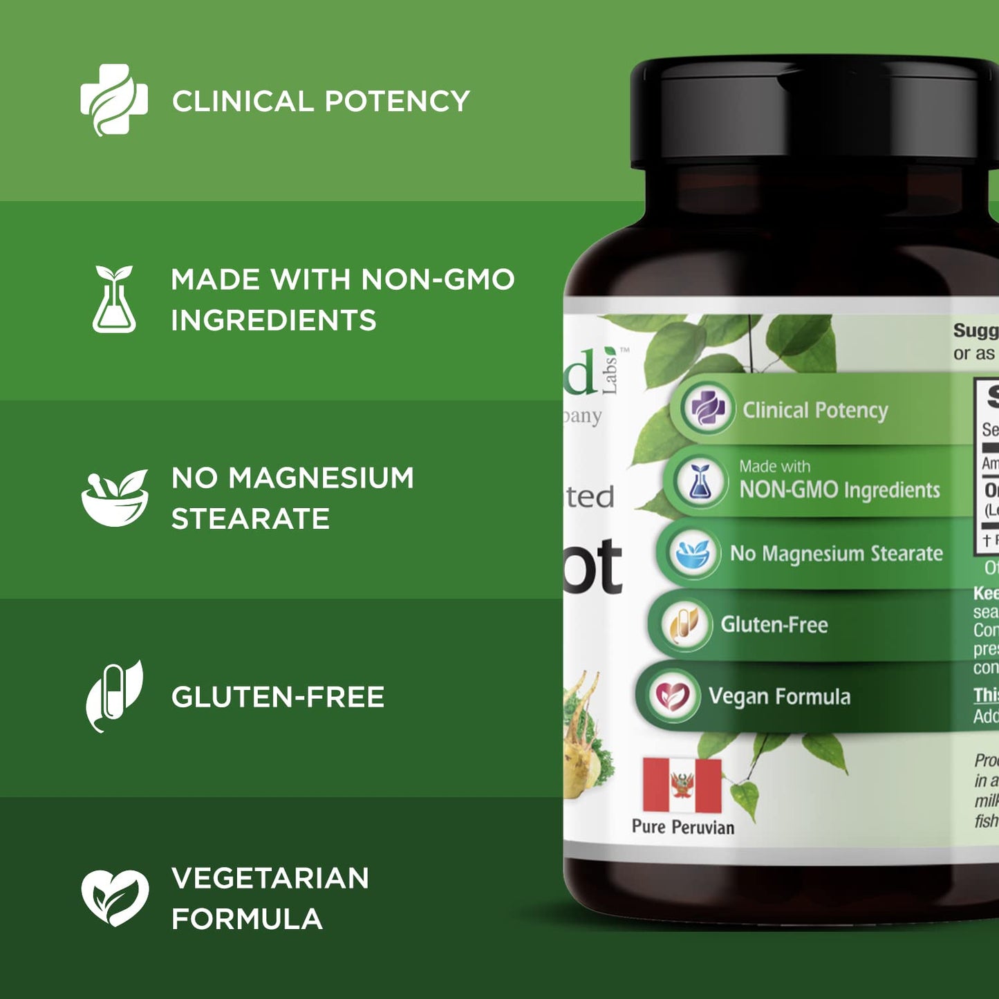 Emerald Laboratories Maca Root Capsules 60 Count