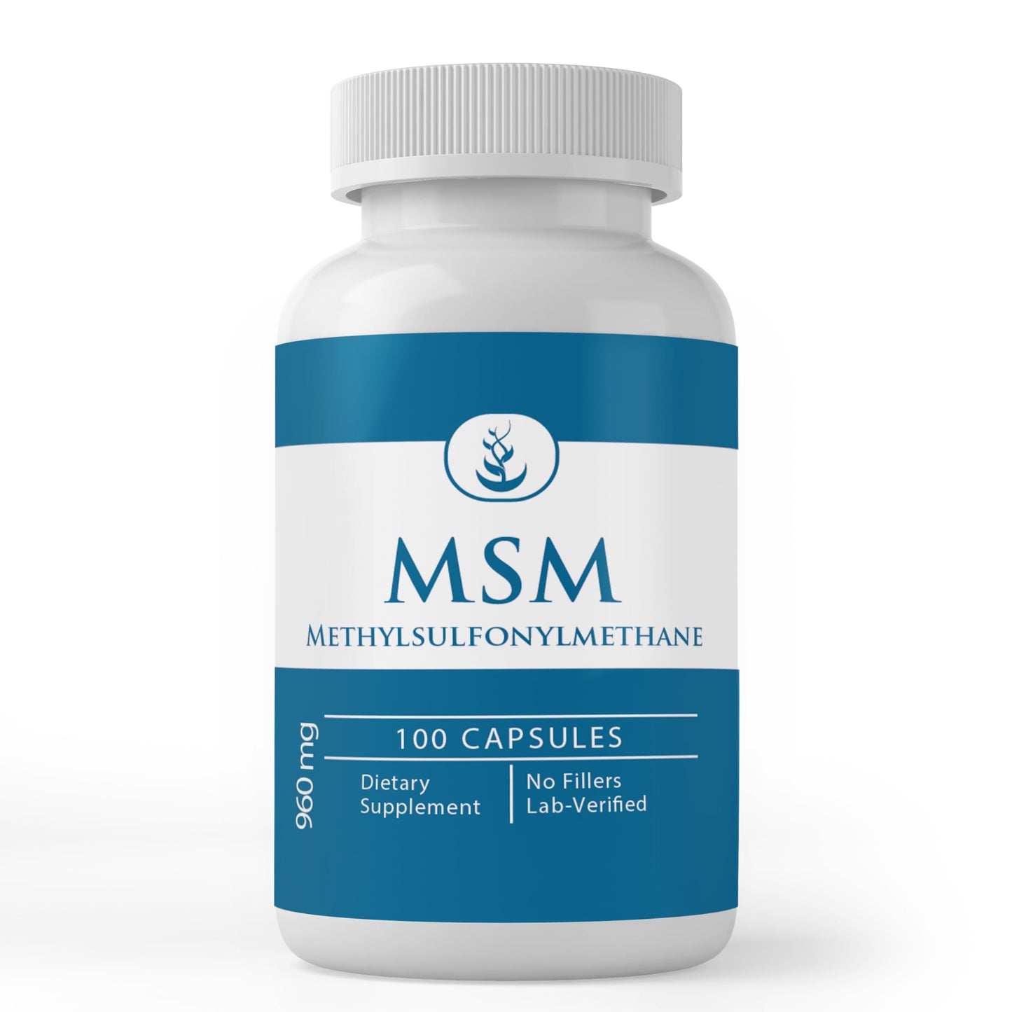 Pure Original Ingredients Methylsulfonylmethane Capsules, 100 Capsules