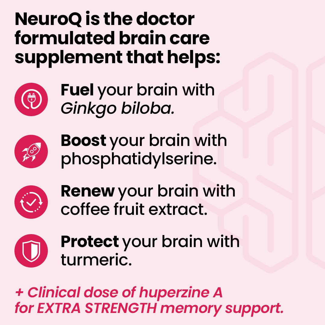 LifeSeasons NeuroQ Memory & Focus Extra Strength 60 Capsules