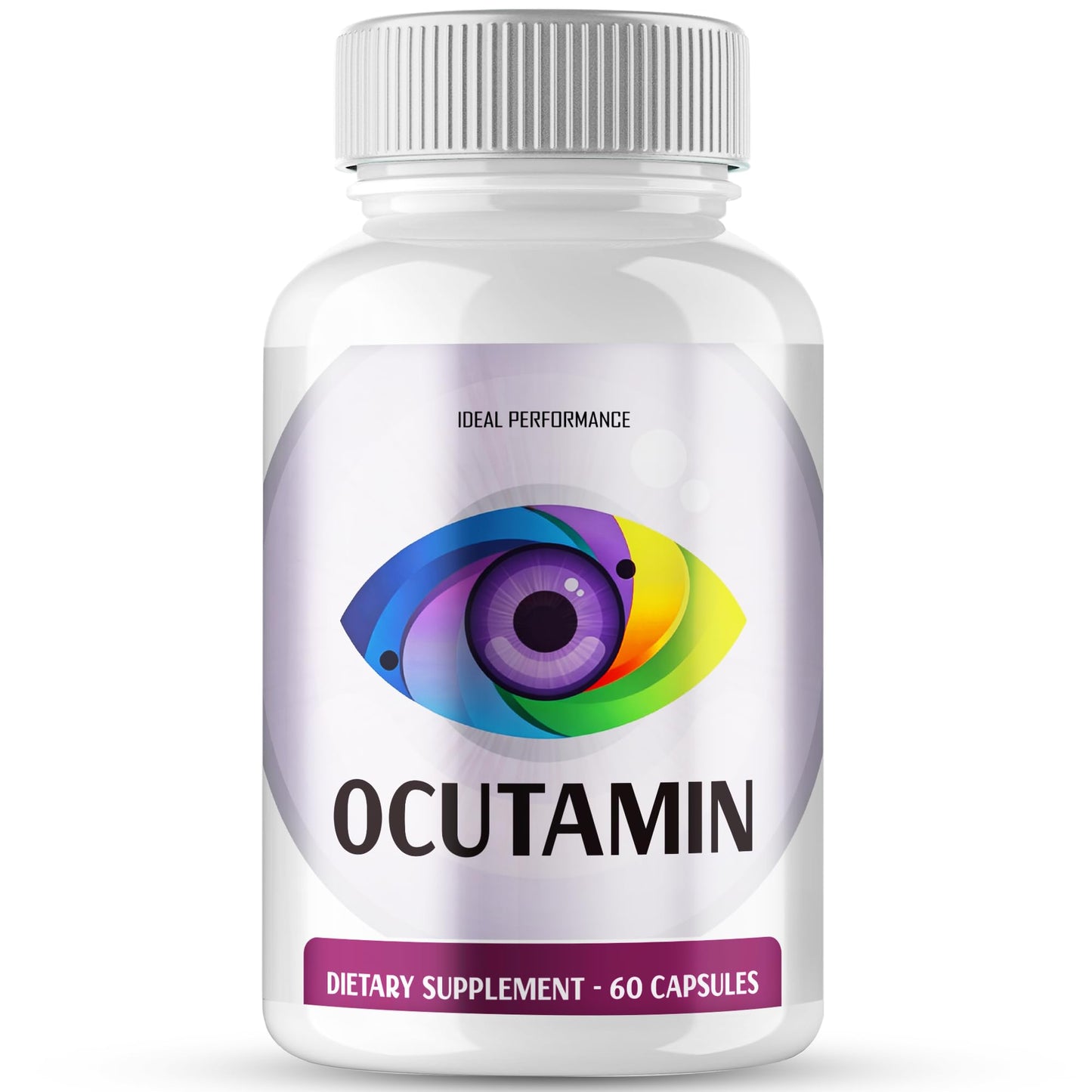 IDEAL PERFORMANCE Ocutamin Vision Pills Supplement Capsules, 60 Count