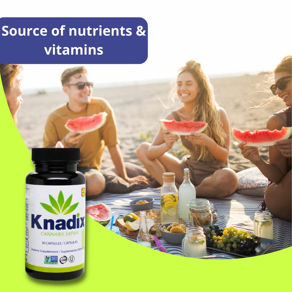 Knadix Hemp Oil Supplement Capsule, 1 Count