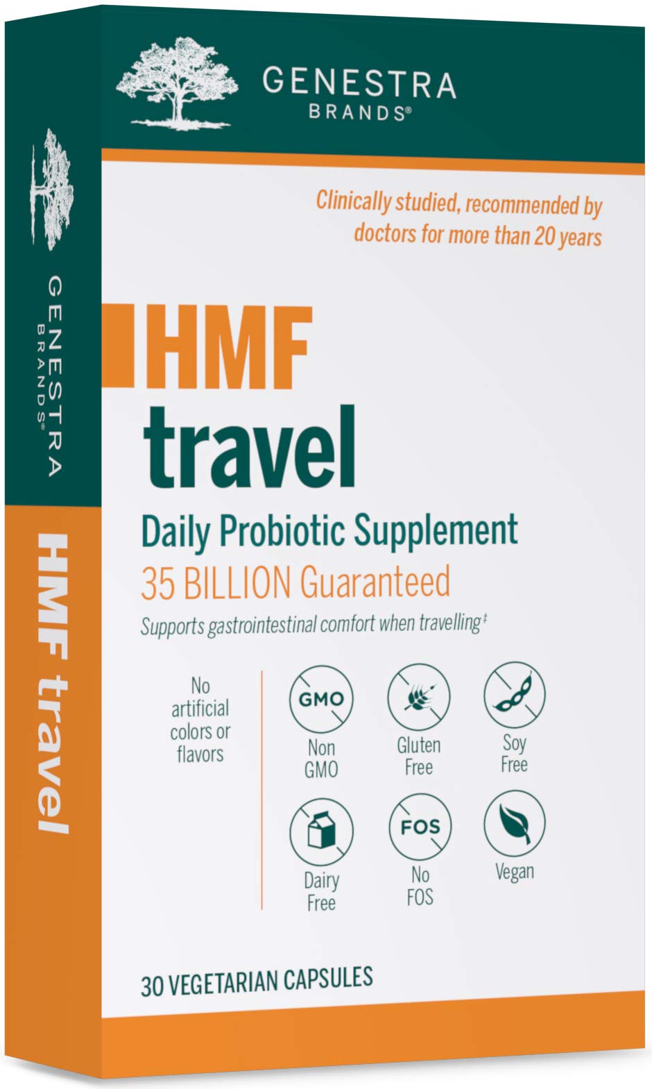 Genestra Brands HMF Travel Capsule 30