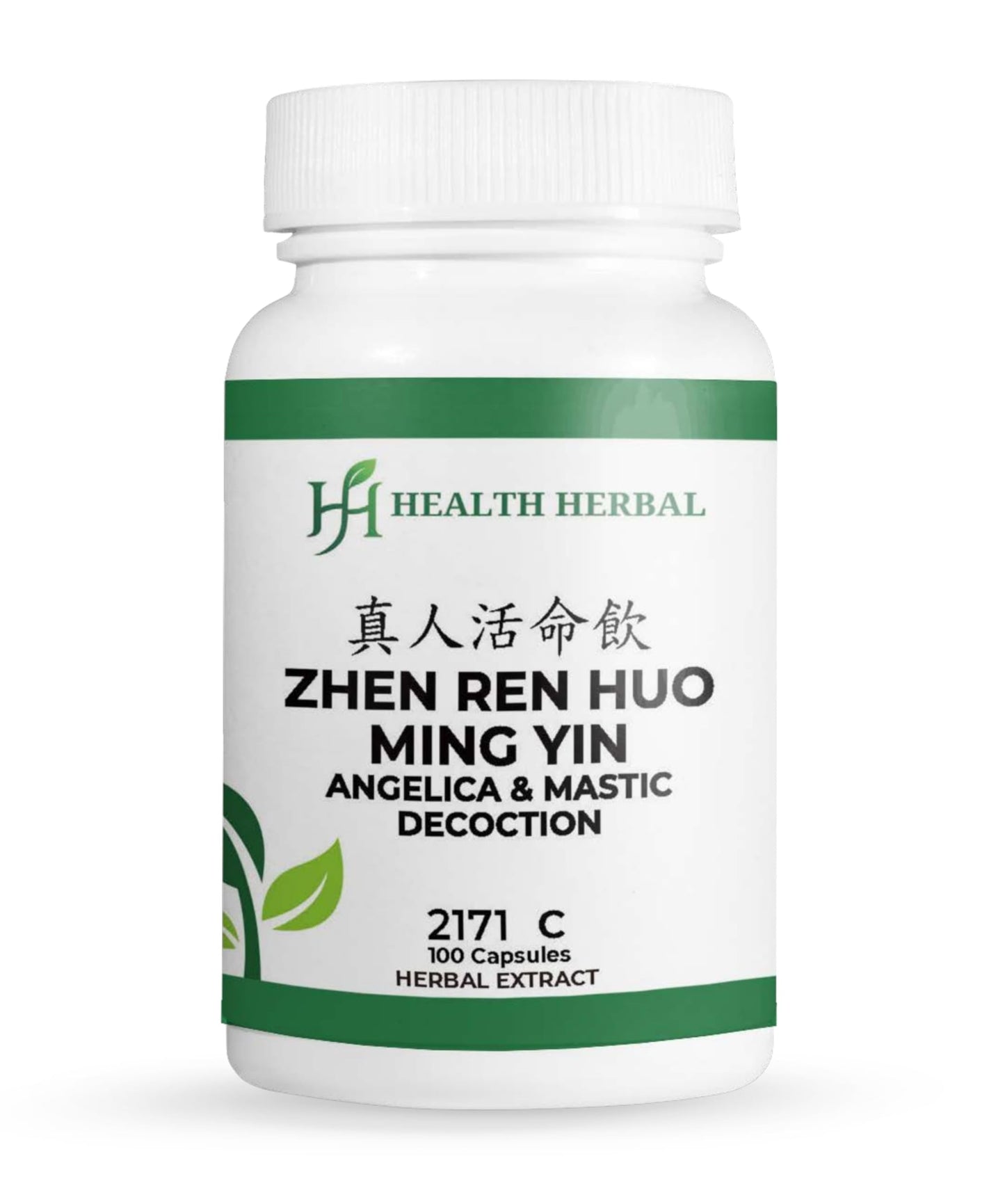 Health Herbal ZhenRen Huo Ming Yin/Angelica & Mastic Decoction Capsules 100
