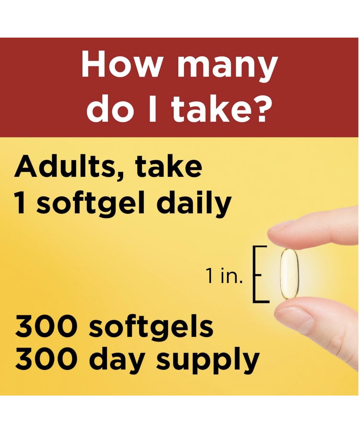 POTORIK Flaxseed Oil Softgels 1400 mg, 300 Count