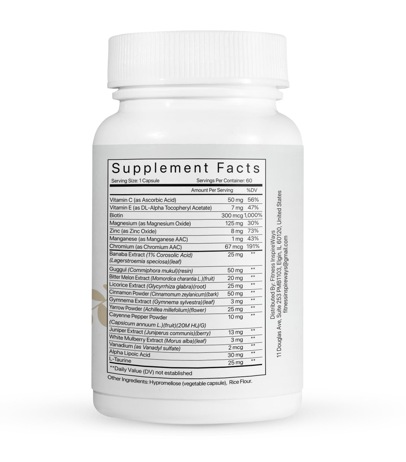 Fitness InspireWays Blood Balance Advanced Blood Formula Capsules, 60 Capsules