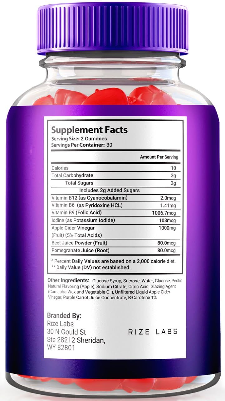Rize Labs Royal Keto Gummies 300 Gummies